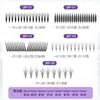 Extensiones de Pestañas Pestañas Estilo Dibujo Curva D Ultra Delgadas Ligeras Realistas Ojo Eléctrico Similar Pestaña de Belleza de Una Pieza Implantes