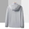 Ropa de Protección Solar de Verano para Hombre, Seda de Hielo UPF50+, Delgada, Transpirable, Estilo Montañismo al Aire Libre, Pesca, Camping, Chaqueta de Ropa de Protección Solar de Secado Rápido