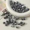 Cuentas de estrella degradadas acrílicas, cuentas de pentagrama, accesorios hechos a mano para DIY, materiales de borla estilo antiguo, accesorios para joyería
