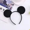 1 de junio Día del Niño Halloween Performance Mickey Minnie Orejas Negras Accesorios para el Cabello Diadema de Cabeza de Mickey Mouse Sombrerería Fábrica Venta al por Mayor