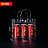 Bolsa de mão de plástico PVC chá com leite vinho tinto presente presente cosmético fogos de artifício celebridade online ins bolsa para viagem