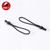 Tubo termorretráctil negro de fábrica, funda, moldeo por inyección, cordón de tracción, PVC, ecológico, equipaje, ropa de exterior, cordón