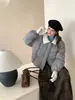 Elegante Chaqueta de Plumas con Solapa para Mujer 2026 Nuevo Modelo para Figuras Pequeñas, Versátil Holgada Casual Cálida de Plumón de Pato Tendencia
