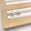 Pendientes de Perla Estilo Fiebre Plata de Ley 925 Pendientes Familia S Nuevo Estilo Caliente 2025 Lujo Accesible de Gama Alta Pendientes Redondos