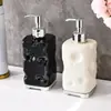 Loción de Hotel Embotellada Champú de Lujo Ligero Gel de Ducha Desinfectante de Manos Dispensador de Jabón de Presión para Encimera de Baño del Hogar