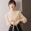 Suéter Estilo Perezoso para Mujer 2024 Nuevo Diseño Top Francés Asimétrico