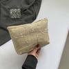 Bolso de Paja Tejida Nuevo Verano 2024 Bolso de Mujer Moda Trendy Simple de Alto Valor Bolso de Hombro Bolso Clutch Estilo Occidental