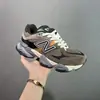 Putian Puro Original Nb9060 Modelo Nuevo Pisada de Elefante Zapatos de Papá Retro para Hombres y Mujeres, Cómodos, Versátiles, Transpirables, Amortiguadores Zapatillas de Correr