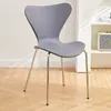 Silla en forma de L de plástico engrosado, asiento de entrenamiento de oficina, modelo de plástico simple, silla simple para recepción y negociación en sala de conferencias