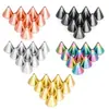 Accesorios para piercings personalizados accesorios labio uña uña de ceja pendiente pendiente de nariz accesorios DIY reemplazo de hilo bola cono puntiagudo