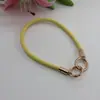 Pulseira Lanyard para Celular Corda de Couro PU Corrente de Mão Pingente para Celular Corrente para Copo d'Água Alça de Reposição para Bolsa de Celular
