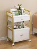 Carrito para salón de belleza, estante de almacenamiento multifuncional, para cuidado de uñas y cabello, carrito de almacenamiento de herramientas de belleza médica, carrito móvil giratorio