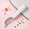 Conjunto de Facas Suplementares para Comida de Bebê, Faca para Cortar Legumes e Combinação de Tábua de Corte, Aço Inoxidável, Presente Corporativo de Cozinha