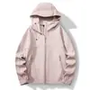 Jaqueta softshell feminina para atividades ao ar livre para primavera e outono, à prova de vento e à prova d'água, jaqueta masculina para atividades ao ar livre, roupas de montanhismo, casaco para casal