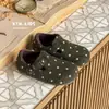 2026 Inverno Novos Sapatos de Algodão para Crianças Estilo Coreano Estilo Mori Poá Lã Birkenstock Sapatos Peludos para Meninas