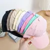 Gorra infantil ligera estilo Macaron para primavera y verano, letra m, versátil, de moda, para bebé, protección solar para exteriores, gorra de béisbol de secado rápido