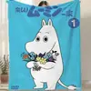 Manta de Franela Estampada Digital de Gran Venta, Manta de Oficina para Todas las Estaciones, Manta Gruesa de Dibujos Animados para Aire Acondicionado