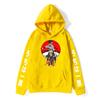 Sudadera con capucha de anime transfronteriza en stock Naruto Clan Uchiha Sudadera con capucha japonesa moderna con forro polar