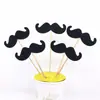 Decoração de Bolo de Aniversário Assando Chapéu de Pirata Barba Negra Gravata Borboleta Plug-in Terno de Fantasia para Pai Série Combinação Bandeira