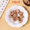 Coleção de Acessórios Urso Coração de Grão de Café de Madeira de Pessegueiro Antiga Contas Soltas Brinquedo Cultural DIY Acessórios para Joias Contas Soltas Pulseira de Contas