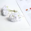Ramo de Flores de Cerezo Simuladas Set para Boda en Casa Material Floral Hecho a Mano DIY Decoración de Caja de Regalo Accesorios para Fotografía