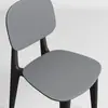 Hogar Minimalista Nórdico Macarrón Respaldo Creativo Taburete de Plástico Adulto Mesa de Comedor de Lujo Ligero Silla de Comedor Silla Engrosada Ocio