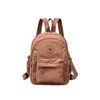 Bolsa multifuncional impermeable de nylon para mujer con múltiples compartimentos, mochila versátil estilo japonés para comercio exterior transfronterizo que también se puede usar como bolsa de pecho
