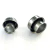 304 manguito de hierro en anillo manguera metálica recubierta de plástico tubería corrugada tubería de acero rosca de extremo protector bucal protector de alambre capuchón funda de extremo 316L