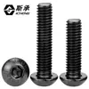 Tornillos de Cabeza de Champiñón Grado 10.9 Estándar Americano Ansib8.Bt Tornillos de Cabeza Plana con Enchufe Hexagonal Venta al por Mayor desde Fabricante
