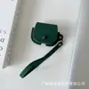 Nuevo Juego de Audífonos Bluetooth Apple Modelo Airpods4 Cubierta Protectora Cuero Hecho a Mano Sensación de Piel Cordón Portátil