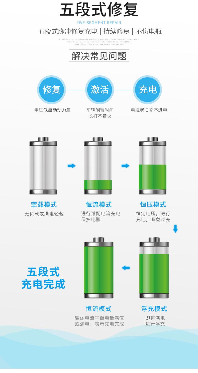 电瓶充电修复一体机