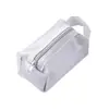 Bolsa de Malla Transparente para Almacenamiento Billetera para Monedas Portallaves Nylon Portátil Almacenamiento de Juguetes Cosméticos Portatarjetas de Autobús