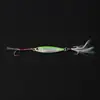 Wanya Shore Arremesso Sacudida Lenta Lâmina Isca Artificial Peixe Anzol Equipamento de Pesca Luya Chapa de Ferro Isca de Metal Isca de Chumbo 15G5.2Cm Pena
