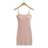 2024 Início do Outono Sexy Puro Desejo Spice Girls Chest Pad vestido feminino Novo Slim-fit Elástico Interno Hip Slip Skirt