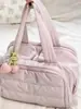Bolsa de Maquiagem Portátil Multifuncional de Grande Capacidade, Necessaire e Bolsa de Maquiagem de Viagem com Compartimentos Separados para Seco e Molhado, Bolsa de Mão de Novo Estilo