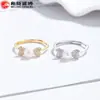 Anel Aberto de Prata 925 Coração com Pérola de Água Doce para Mulheres, Luxo Acessível Elegante Ins Zircônia Anel Aberto Nicho Joias de Alto Padrão
