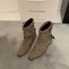 Botas Melard de media pantorrilla que aumentan la altura para mujer, botas cortas nuevas de moda otoño e invierno 2026, botas de montar estilo pantalón ajustadas
