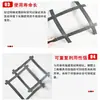Fabricante Original de Geogrelha de Aço-Plástico, Geogrelha Biaxialmente Esticada de Aço-Plástico Anti-Assentamento para Subleitos de Estrada, Geogrelha de Aço-Plástico