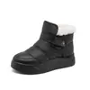 Botas de Nieve para Mujer 2026 Nuevo Estilo de Invierno, Zapatos para Mujer con Forro de Felpa, Zapatos Cálidos Engrosados, Zapatos de Algodón para Mujer, Botas de Algodón con Suela Gruesa para Mujer