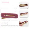 Nuevo Pasador Cuadrado de Acetato, Pinza de Pato de Acetato Multicolores de Moda, Pinza Lateral Rectangular Hueca, Pinza para Flequillo