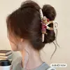 Nuevo Pinza de Tiburón Grande con Forma de Corazón para Peinados Semirecogidos 2026, Pinza para el Cabello con Lazo Lindo para Cabello Fino, Pinza de Garra de Tamaño Mediano