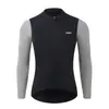 JEPOZRA Nova Roupa de Ciclismo Atualizada para Primavera e Outono Masculina com Manga Longa Roupa de Bicicleta Respirável e Confortável