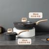 Conjunto de Panelas Transfronteiriço Conjunto de Quatro Peças Doméstico Pedra Médica Panela de Alto Valor para Cozinhar a Vapor e Fritar Tudo-Em-Um Panela Antiaderente Atacado