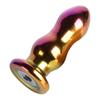 Sm Supplies Plugues Anais de Vidro para Uso Externo, Dispositivos de Plug Anal Feminino, Adereços Sm, Brinquedos Sexuais de Treinamento, Vibratório