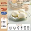 Recipiente para aquecer no micro-ondas para uso doméstico, resistente a altas temperaturas, com bandeja para cozinhar no vapor, tigela de vidro, vaporizador para aquecer pães, dispositivo de cozimento a vapor