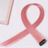 Soporte para una generación de cabello] peluca de color pieza de cabello lacio peluca de oreja colgante clip para peluca de tinte tira de peluca de tinte para reflejos