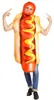 Disfraces para Fiesta de Halloween Disfraces de Cosplay de Perrito Caliente Disfraces para Actuación en Escenario Disfraces de Mameluco