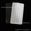 Caja de Almacenamiento de Terciopelo para Gemas Plástico con Tapa Blanco Negro Suministro Directo de Fábrica Caja de Almacenamiento Colorida para Joyería Piedras Sueltas
