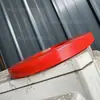 [Wenda] Cesta de Plástico e Aço Colorida com Alça 2512/1910, Trançada à Mão