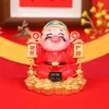 Fortuna Buena Suerte Dios de la Riqueza Adornos Festivos Dios de la Riqueza Decoraciones de Escritorio Adornos Decoración de Consola Central de Coche Regalos de Vacaciones